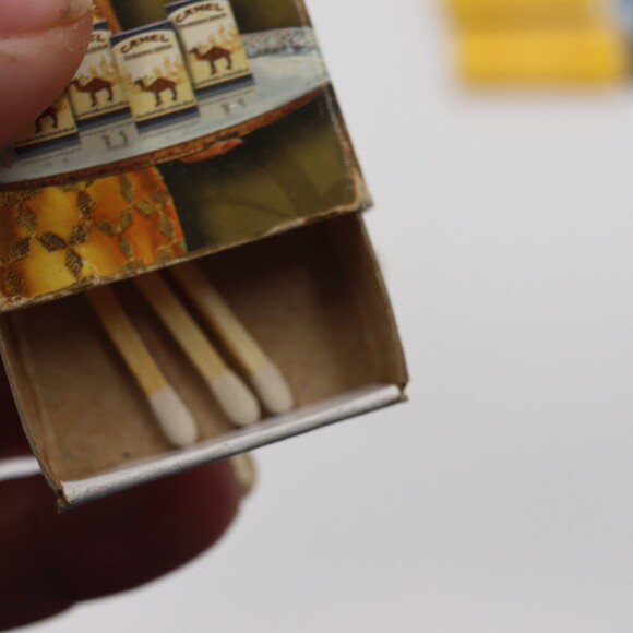 Vintage Camel Winston Artopolis Chicago Matchbooks Lot 4 90s Tobacco Ads - Picture 3 of 13